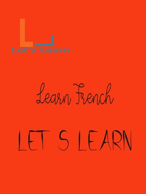 cover image of let's learn- Learn French